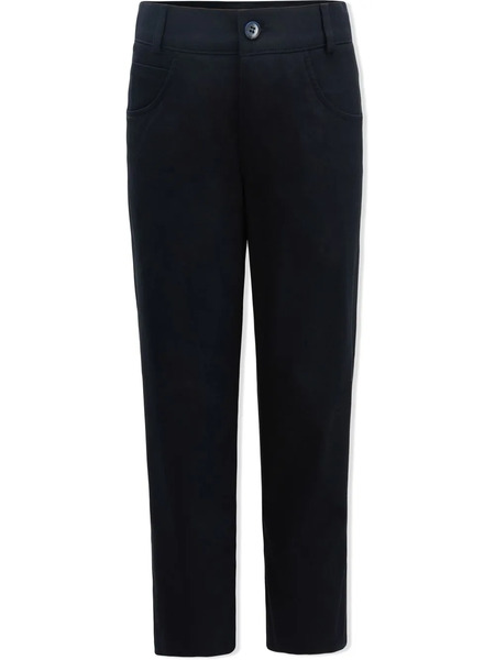  Moustache Stretch-cotton Tailored Trousers - Blue 