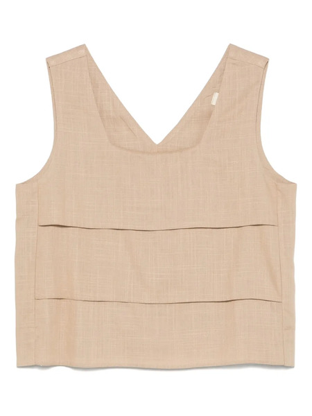  Moutaki Panelled Top - Neutrals 