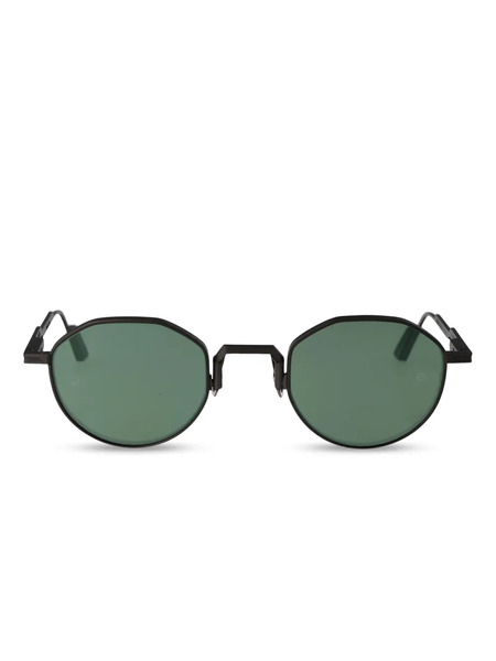  Movitra Round-frame Sunglasses - Black 