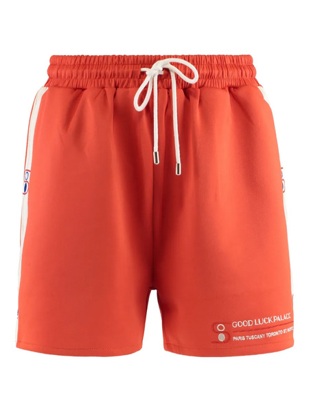  Mr. Saturday Side-stripe Bermuda Shorts - Orange 