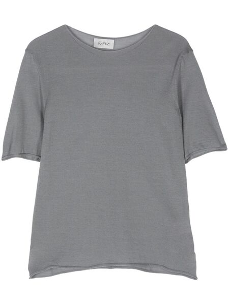  Mrz Fine-ribbed Top - Grey 