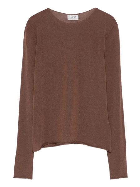  Mrz Long-sleeved Top - Brown 