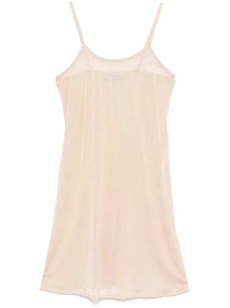  Mrz Semi-sheer Mini Dress - Neutrals 
