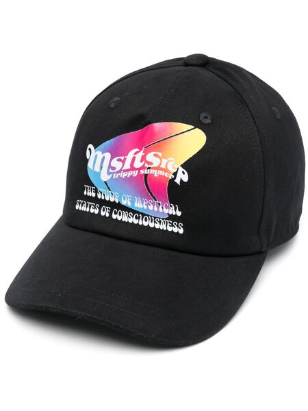  Msftsrep Graphic-print Baseball Cap - Black 