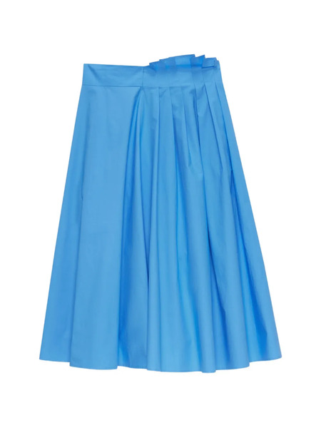 Msgm A-line Midi Skirt - Blue 