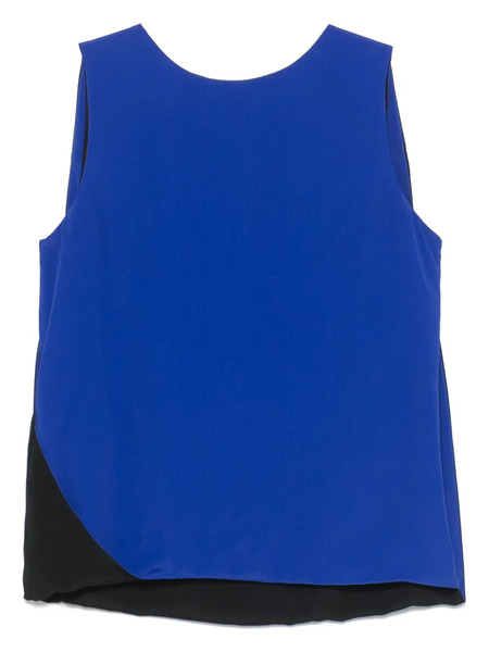  Msgm Bi-colour Top - Blue 