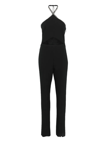  Msgm Embellished Jumpsuit - Black 