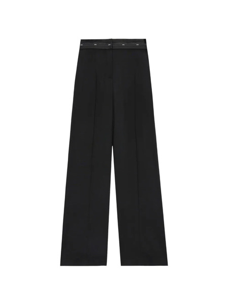  Msgm Embellished Trousers - Black 