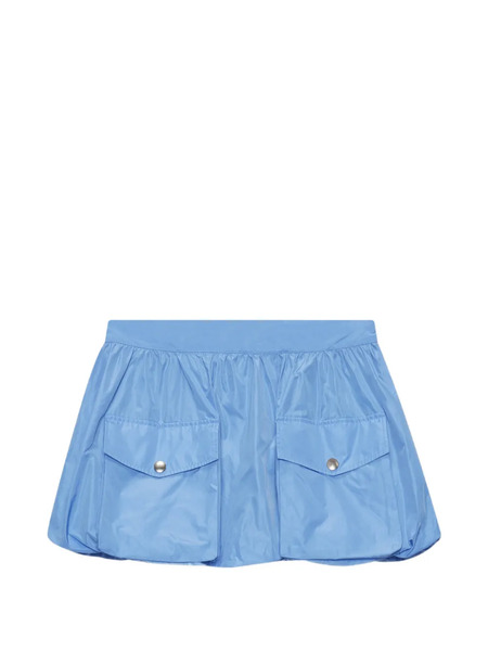  Msgm Flap-pocket Mini Skirt - Blue 