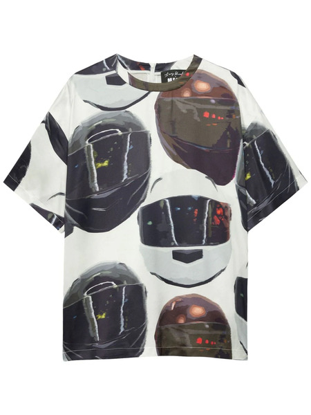  Msgm Graphic-print T-shirt - White 