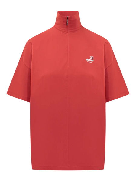  Msgm Half-zip T-shirt - Red 