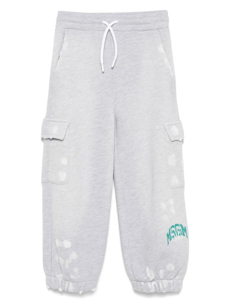  Msgm Kids Distressed Sweatpants - Grey 