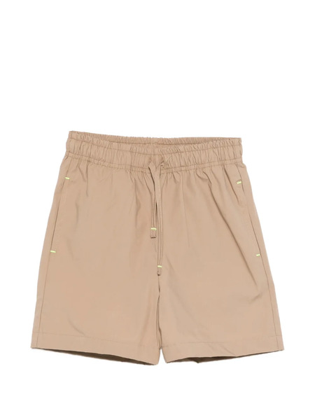  Msgm Kids Drawstring-fastening Shorts - Brown 