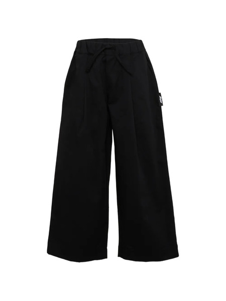  Msgm Kids Drawstring Trousers - Black 