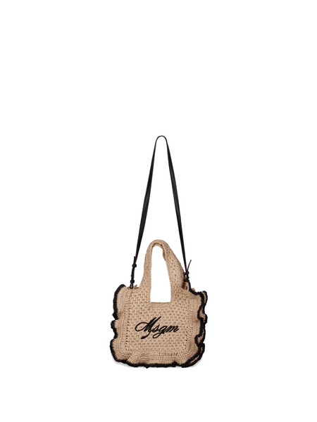  Msgm Kids Ruffled Bag - Neutrals 