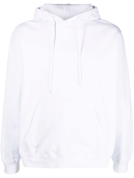  Msgm Logo-print Hooded Jumper - White 