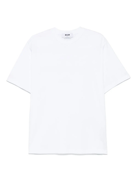  Msgm Logo-print T-shirt - White 