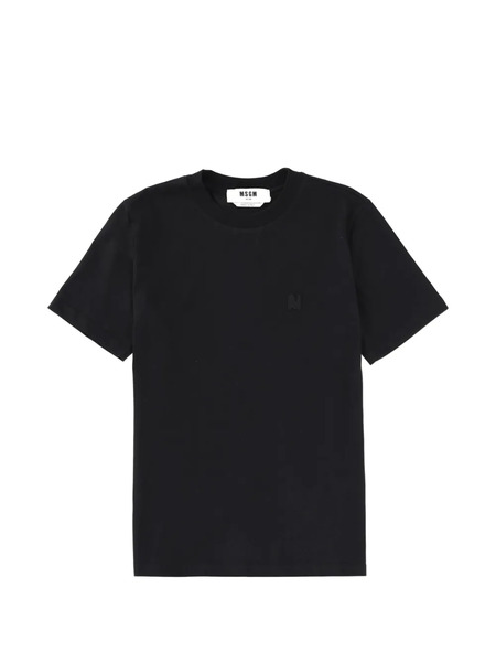  Msgm Logo T-shirt - Black 