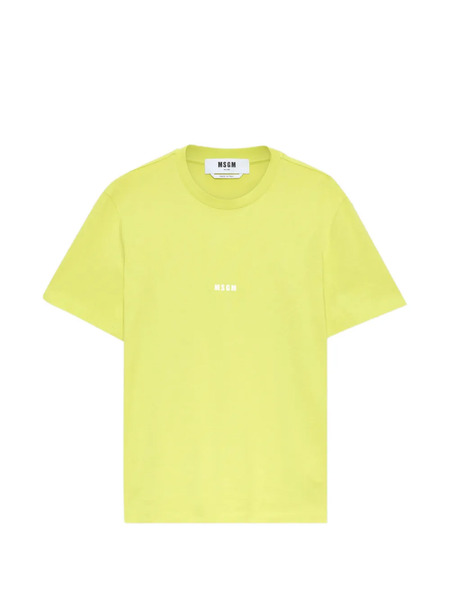  Msgm Logo T-shirt - Green 