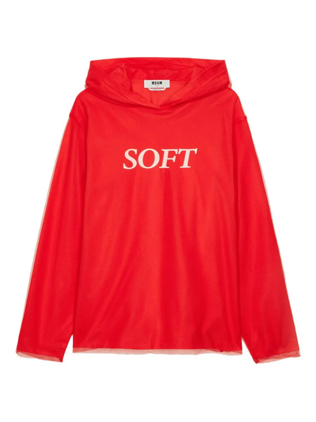  Msgm Long-sleeve Hoodie - Red 