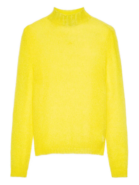  Msgm Long-sleeve Sweater - Yellow 