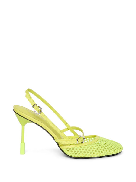  Msgm Round-toe Strap Pumps - Green 