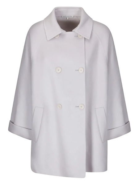  M.s.m. Caban Double-breasted Coat - Neutrals 