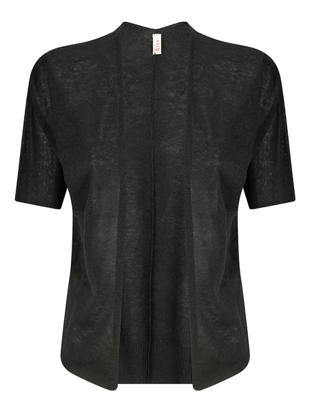  M.s.m. Henley-neck T-shirt - Black 