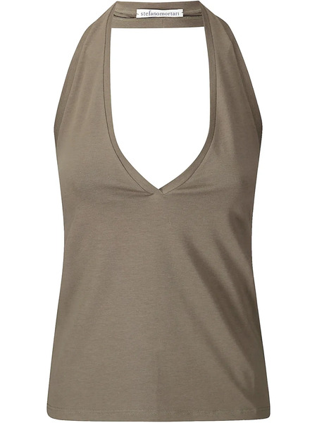  M.s.m. Open-back Tank Top - Green 