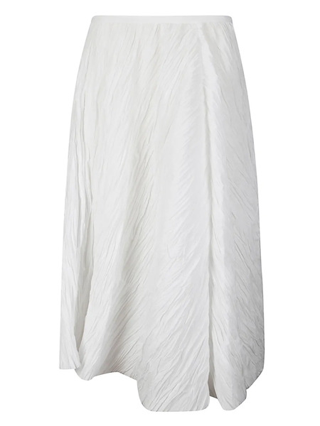  M.s.m. Pleated Skirt - White 