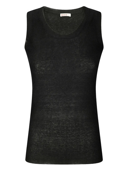  M.s.m. Ribbed Top - Black 