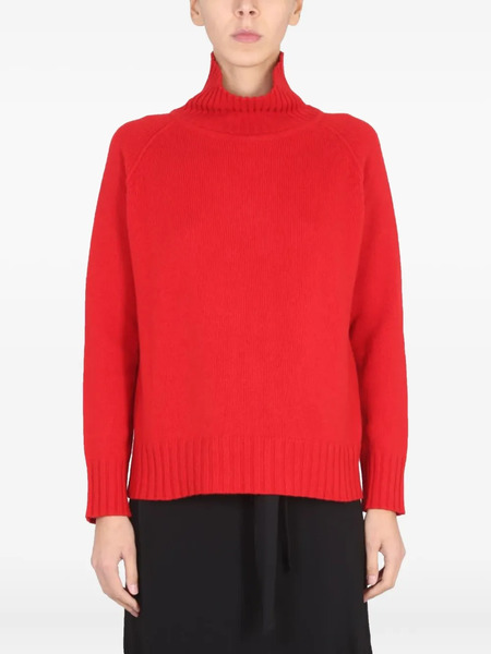  M.s.m. Roll-neck T-shirt - Red 