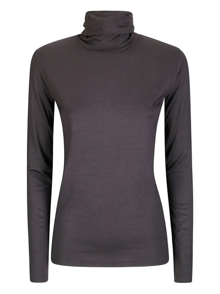  M.s.m. Turtleneck Long-sleeve T-shirt - Black 