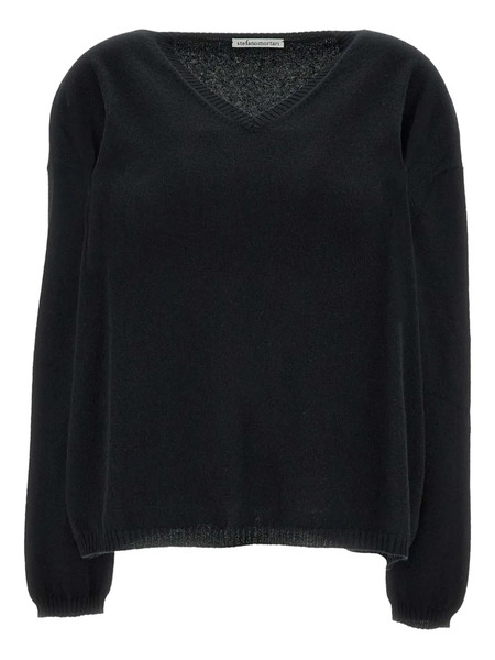  M.s.m. V-neck Sweater - Black 
