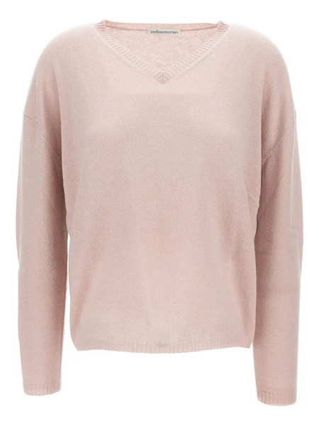  M.s.m. V-neck Sweater - Pink 
