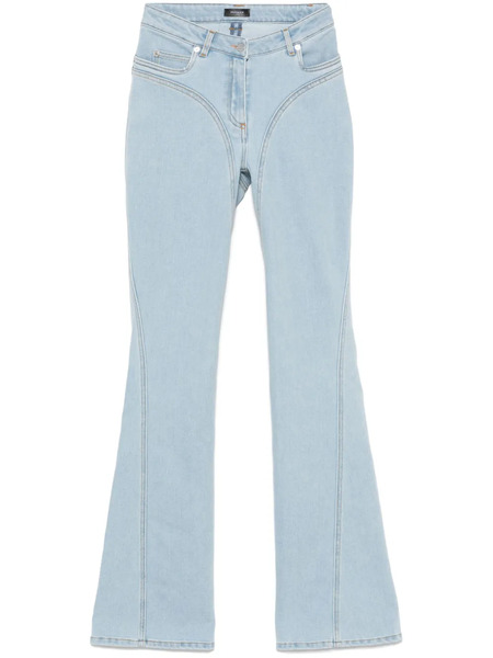  Mugler Flared Jeans - Blue 