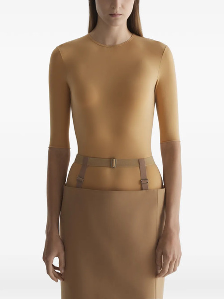  Mugler Jersey T-shirt - Neutrals 