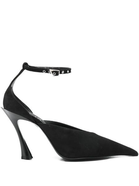  Mugler 100 Leather Pu - Black 