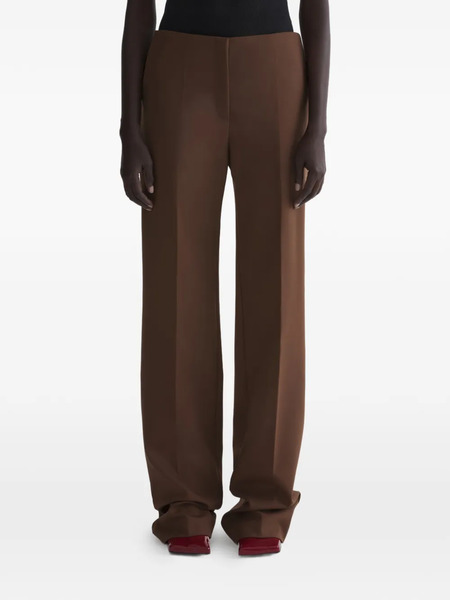  Mugler Straight Trousers - Brown 