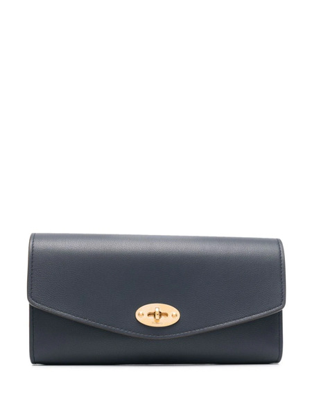  Mulberry Darley Leather Wallet - Blue 