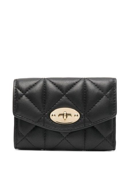  Mulberry Darley Quilted-folded Multi-card Wallet - Black 