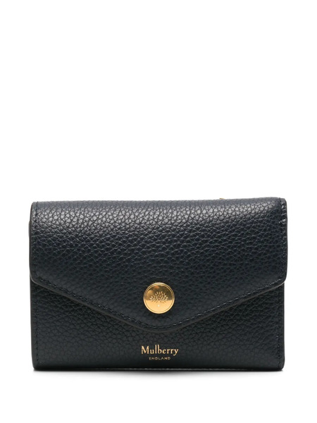  Mulberry Folded Wallet - Blue 