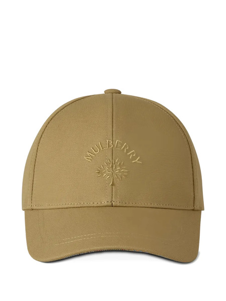  Mulberry Logo-embroidery Baseball Cap - Neutrals 