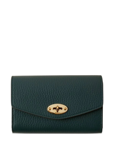  Mulberry Medium Darley Wallet - Green 