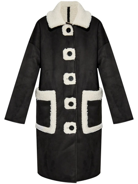  Munthe Reversible Coat - Black 