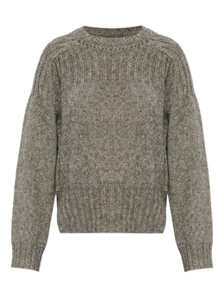 Munthe Ribbed Knit Sweater - Grey 