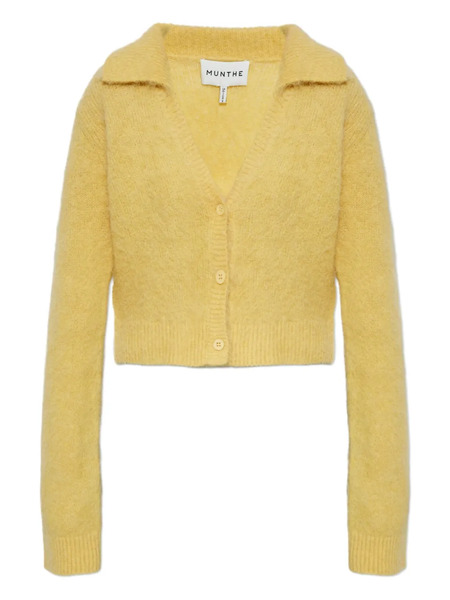  Munthe Roxas Button-up Cardigan - Yellow 