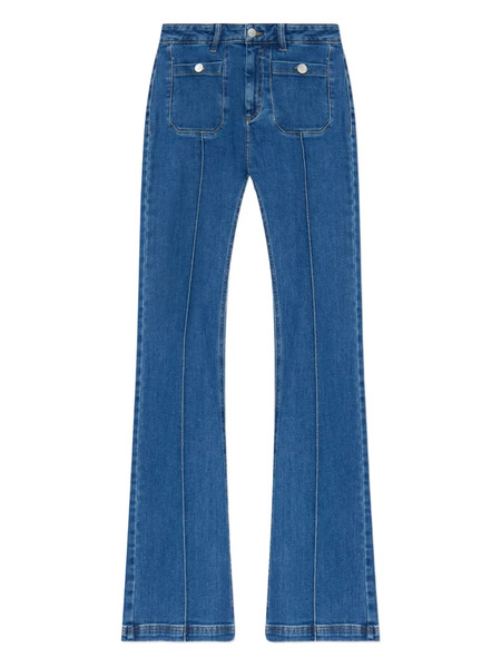  Munthe Split-seam Trousers - Blue 