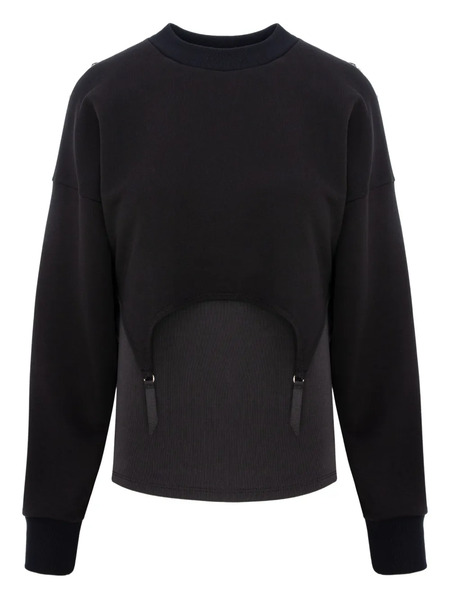  Murmur Cutout Sweatshirt - Black 