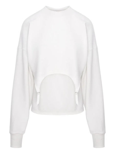  Murmur Cutout Sweatshirt - White 